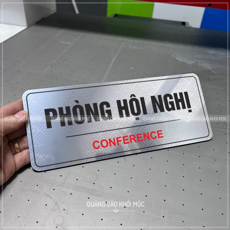 Bảng Tên Phòng Các Loại - KMS-63 - ALu In UV - Ảnh 10