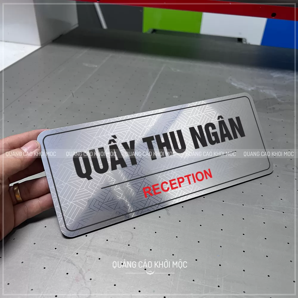 13QTN Bảng Tên Phòng Các Loại Alu In UV