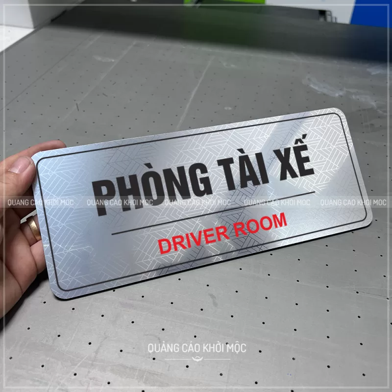Bảng Tên Phòng Các Loại - KMS-63 - ALu In UV - Ảnh 8