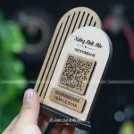 Bảng Gỗ Quét QR Code - Thay Đổi Nội Dung Theo Yêu Cầu (2)