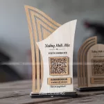 Bảng Gỗ Quét QR Code - Thay Đổi Nội Dung Theo Yêu Cầu (5)