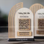 Bảng Gỗ Quét QR Code - Thay Đổi Nội Dung Theo Yêu Cầu (6)