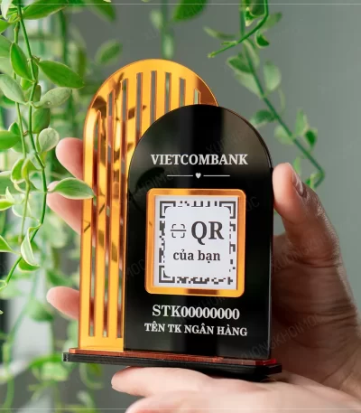 Bảng QR CODE Mica Cao Cấp KMS-31 Đẹp Sang Trọng (4)