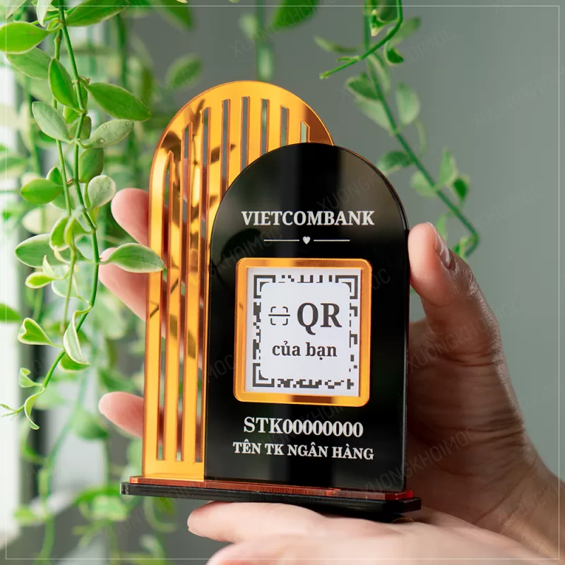 Bảng QR CODE Mica Cao Cấp KMS-31 Đẹp Sang Trọng (4)