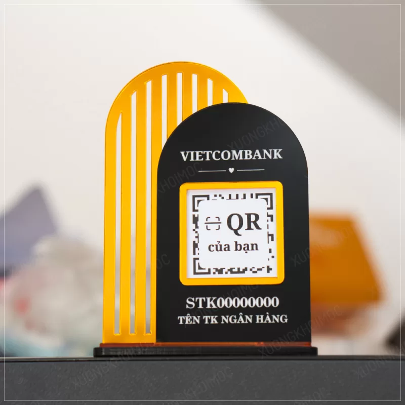 Bảng QR CODE Mica Cao Cấp KMS-31 Đẹp Sang Trọng (5)