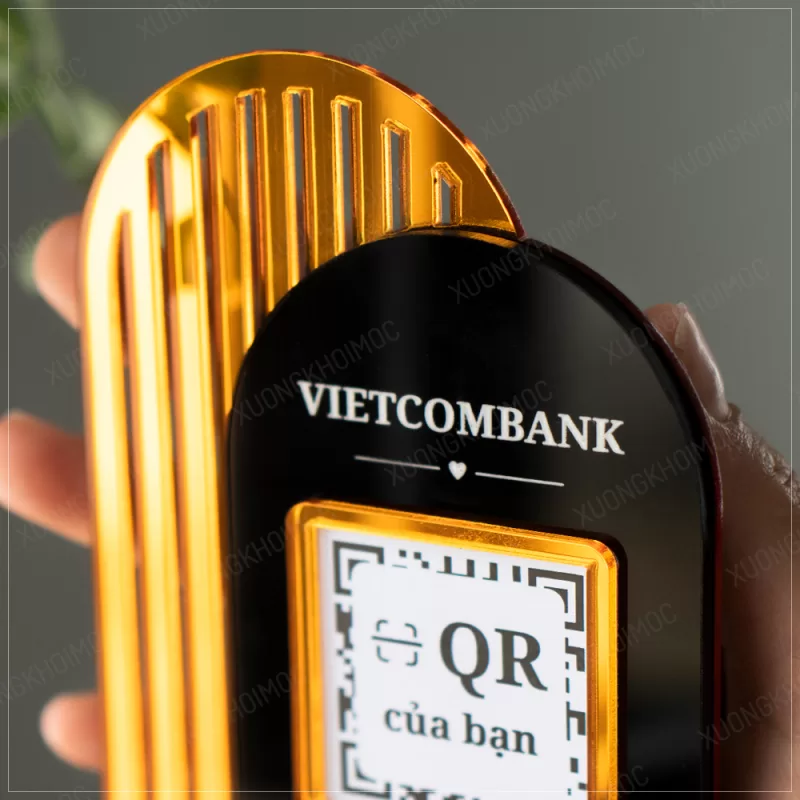 Bảng QR CODE Mica Cao Cấp KMS-31 Đẹp Sang Trọng (2)
