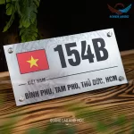 Bảng số nhà Alu in UV