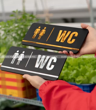 Bảng Toilet WC KMS-41 Mica Gương Sáng Bóng (1)