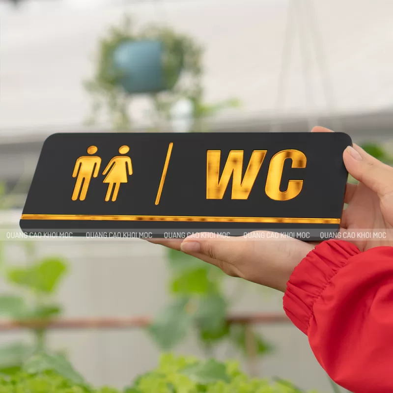 Bảng Toilet WC KMS-41 Mica Gương Sáng Bóng (2)