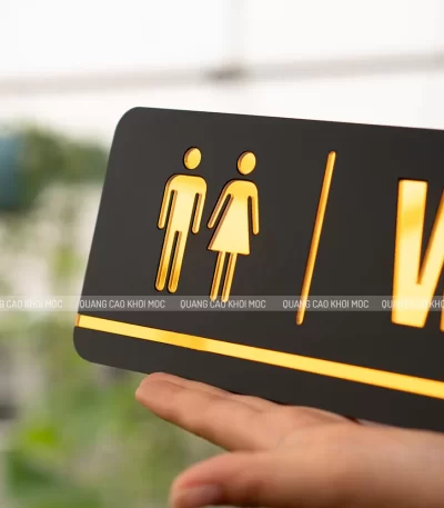 Bảng Toilet WC KMS-41 Mica Gương Sáng Bóng (4)