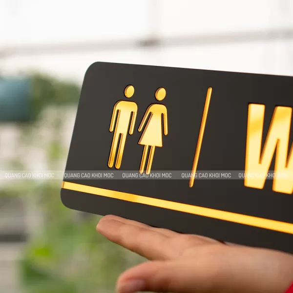 Bảng Toilet WC KMS-41 Mica Gương Sáng Bóng (4)