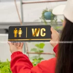Bảng Toilet WC KMS-41 Mica Gương Sáng Bóng (5)