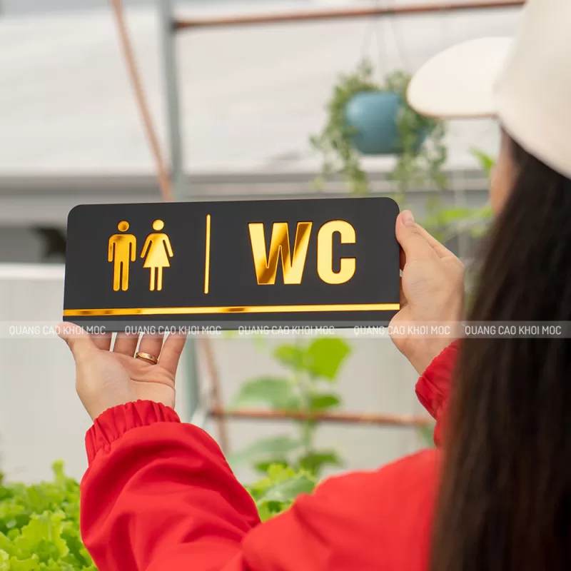 Bảng Toilet WC KMS-41 Mica Gương Sáng Bóng (5)