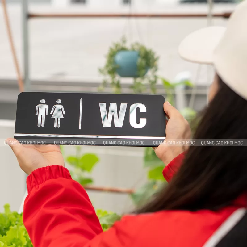 Bảng Toilet WC KMS-41 Mica Gương Sáng Bóng (7)