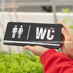 Bảng Toilet WC KMS-41 Mica Gương Sáng Bóng (8)