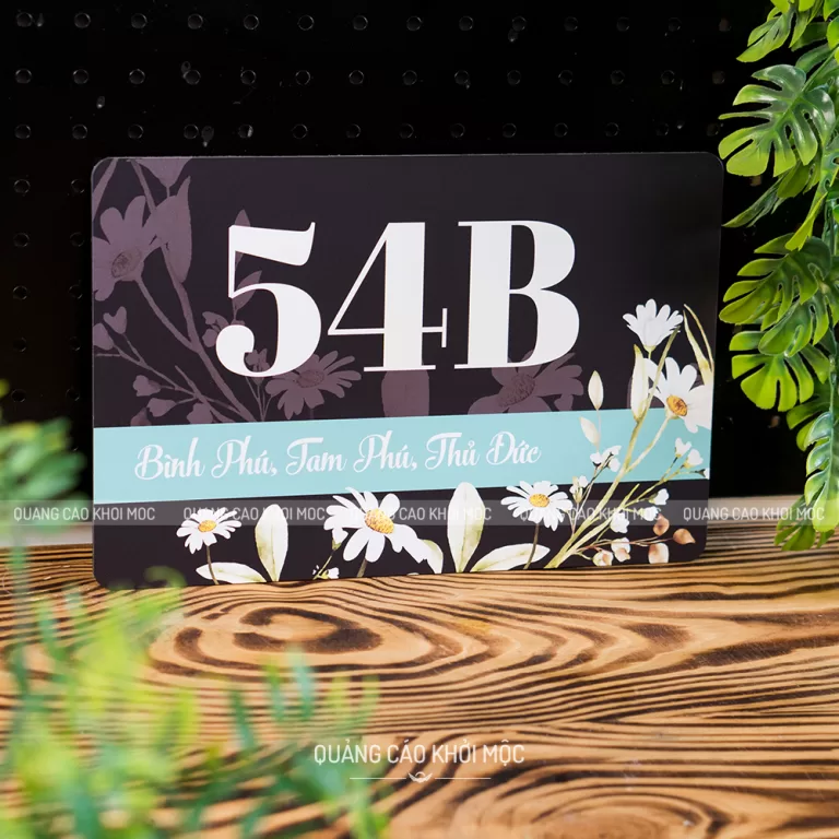 Biển Số Nhà Alu In Uv KMS-17 Chất Lượng Cao Thiết Kế Hiện Đại (1)