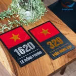 Biển Số Nhà Mica Cao Cấp khắc Lazer - KMS-14 (1)