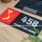 Bảng số nhà in hình bản đồ Việt Nam