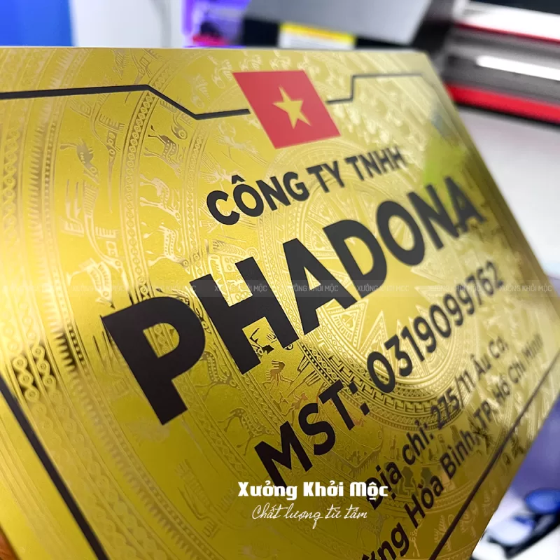 Bảng Biển Công Ty Inox In UV – Giải Pháp Sang Trọng, Bền Đẹp Cho Doanh Nghiệp - Ảnh 9