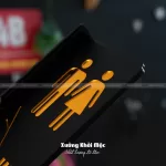 Bảng toilet mica Sang Trọng dạng vẫy: Mã KMS-46 - Ảnh 6