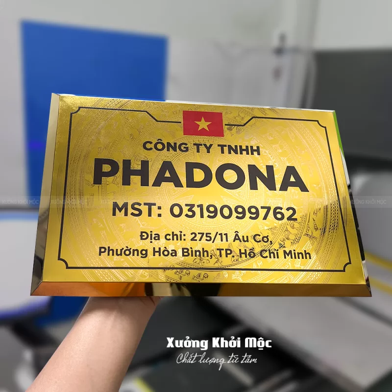 Bảng Biển Công Ty Inox In UV – Giải Pháp Sang Trọng, Bền Đẹp Cho Doanh Nghiệp - Ảnh 8