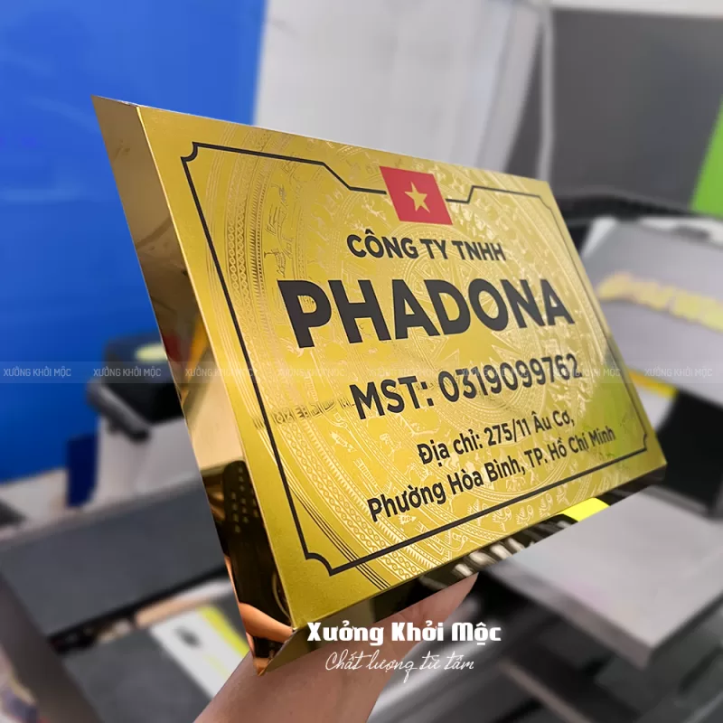 Bảng Biển Công Ty Inox In UV – Giải Pháp Sang Trọng, Bền Đẹp Cho Doanh Nghiệp - Ảnh 6