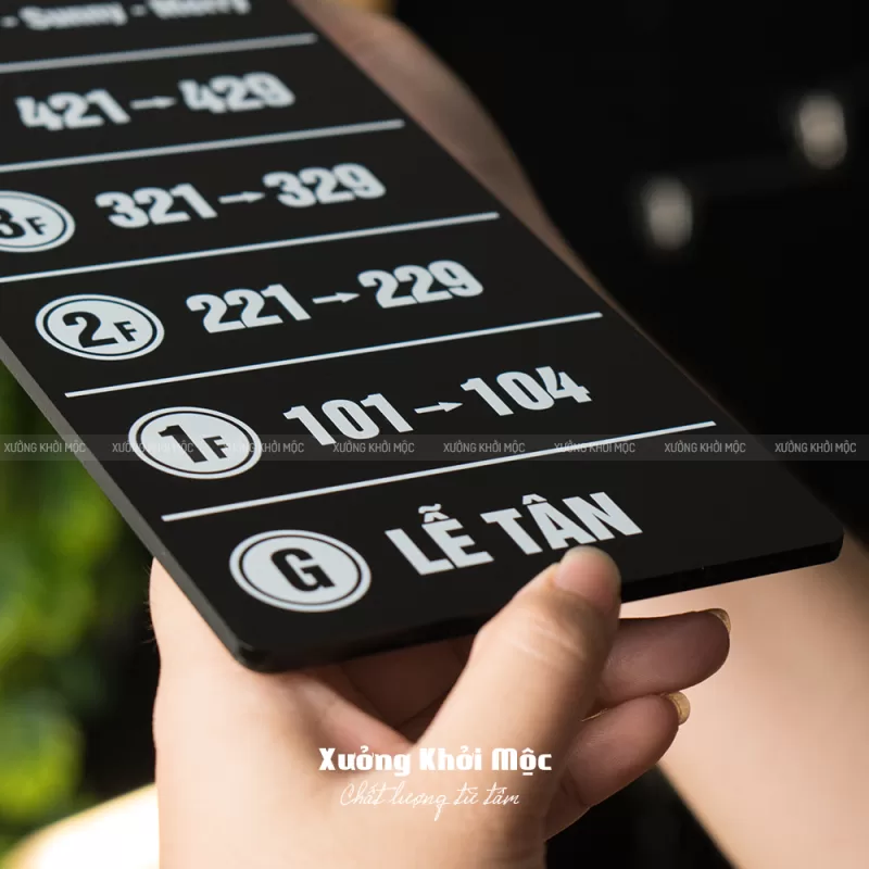 Bảng chỉ dẫn số tầng trong thang máy KMS-28: Nhỏ gọn, tối giản, dễ nhìn - Ảnh 9