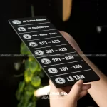 Bảng chỉ dẫn số tầng trong thang máy KMS-28: Nhỏ gọn, tối giản, dễ nhìn - Ảnh 8