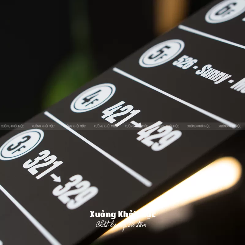 Bảng chỉ dẫn số tầng trong thang máy KMS-28: Nhỏ gọn, tối giản, dễ nhìn - Ảnh 7