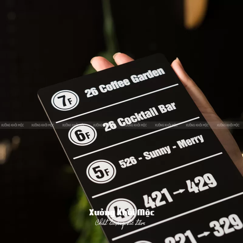 Bảng chỉ dẫn số tầng trong thang máy KMS-28: Nhỏ gọn, tối giản, dễ nhìn - Ảnh 6