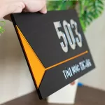 Bảng số nhà mica tráng gương hiện đại cao cấp – KMS-11 - Ảnh 9