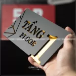 Bảng số tầng mica 2 lớp KMS-24: Tinh Tế, Sang Trọng, Đẳng Cấp - Ảnh 4