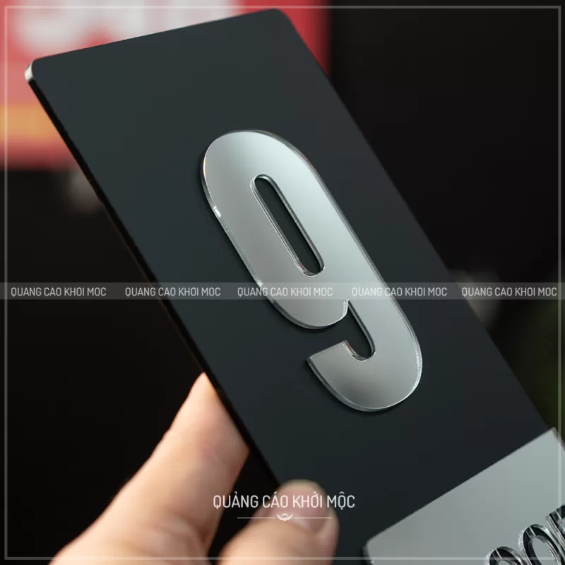 Bảng số tầng mica KMS-27: Khác biệt, tinh tế - Ảnh 4