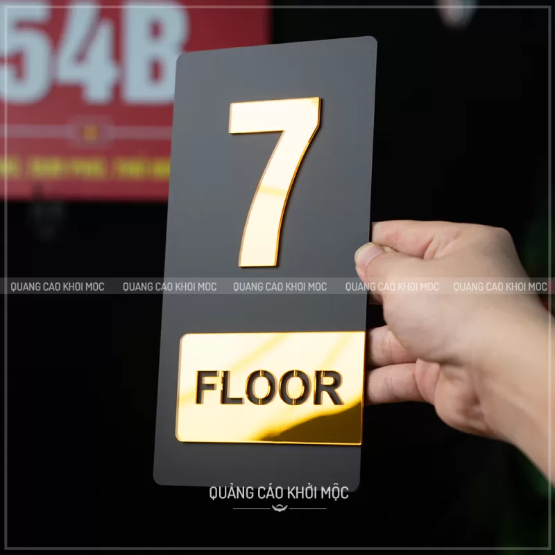 Bảng số tầng mica KMS-27: Khác biệt, tinh tế - Ảnh 2