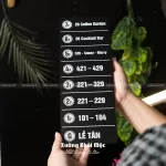 Bảng chỉ dẫn số tầng trong thang máy KMS-28: Nhỏ gọn, tối giản, dễ nhìn