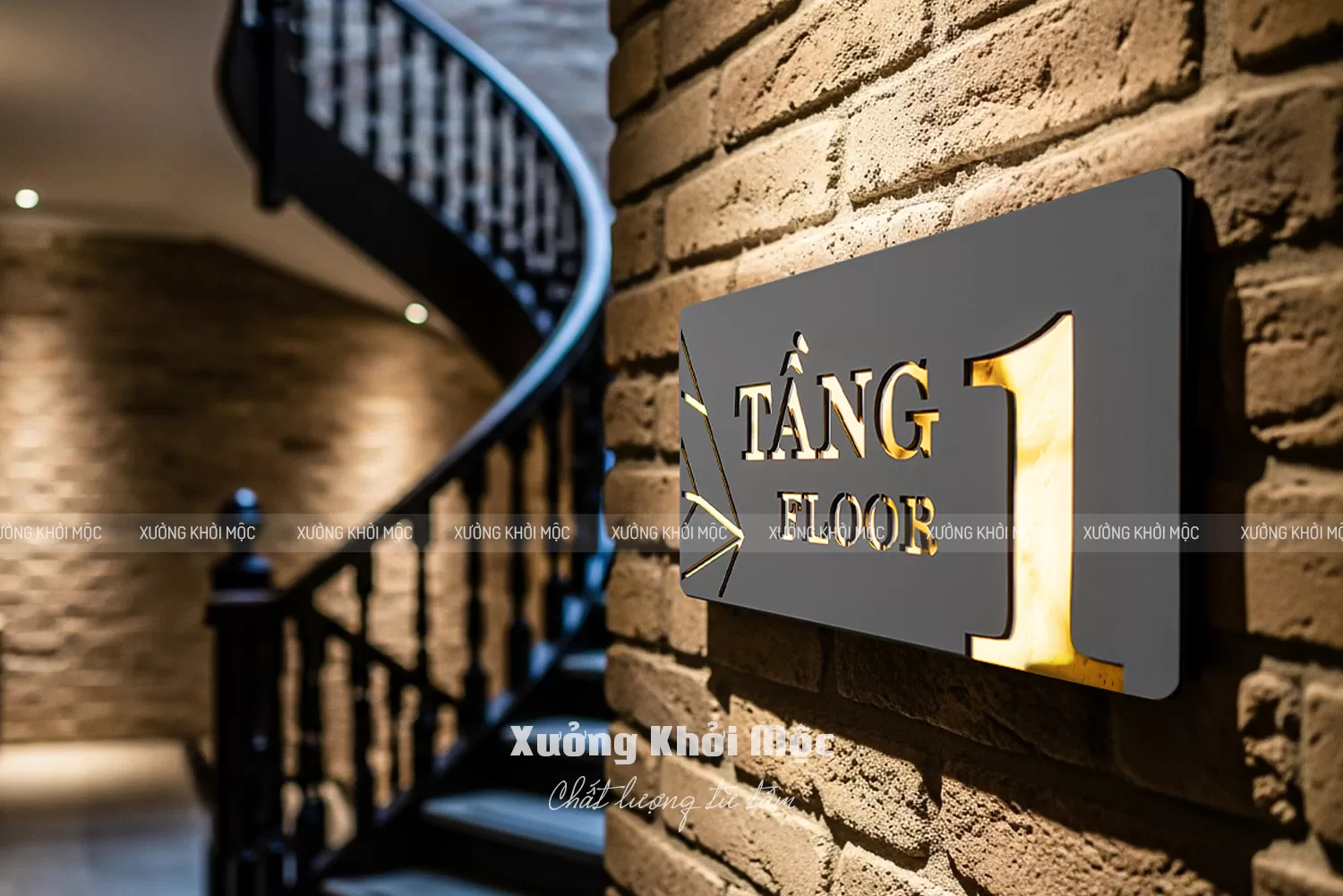 Biển số tầng mica KMS-24