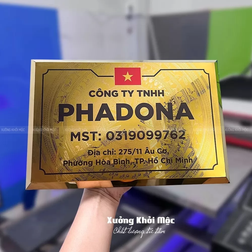 Gia Công Biển Số Nhà Inox Ăn Mòn 1