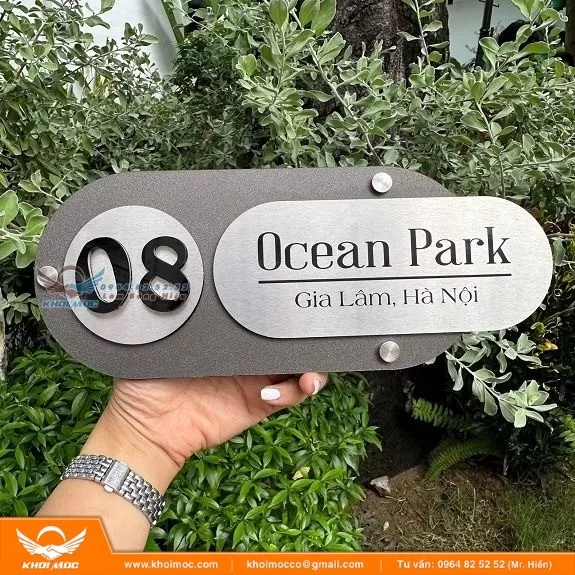 Gia Công Biển Số Nhà Inox Ăn Mòn 13