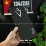 Bảng Toilet Men (Nam) Women (Nữ) Mica Dán Tường KMS-47 - Ảnh 10