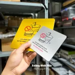 Biển chỉ dẫn KMS-67 – Alu gương vàng, gương bạc in UV