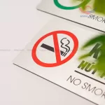 Bảng dán “Cấm hút thuốc / No Smoking” và “Khu vực hút thuốc / Smoking Area” - Khởi Mộc - Ảnh 12