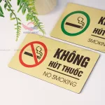 Bảng dán “Cấm hút thuốc / No Smoking” và “Khu vực hút thuốc / Smoking Area” - Khởi Mộc - Ảnh 6