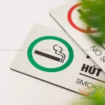 Bảng dán “Cấm hút thuốc / No Smoking” và “Khu vực hút thuốc / Smoking Area” - Khởi Mộc - Ảnh 8