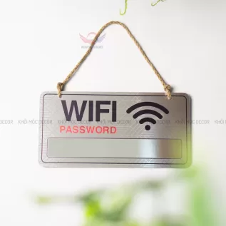 Bảng ghi thông tin password wifi KMD62