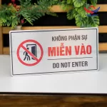 Bảng cấm vào BAL14 – Không phận sự miễn vào / Do Not Enter