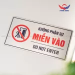 Bảng cấm vào BAL14 – Không phận sự miễn vào / Do Not Enter - Ảnh 3
