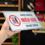 Bảng cấm vào BAL14 – Không phận sự miễn vào / Do Not Enter - Ảnh 2