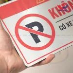 Biển báo Không đỗ xe – Có xe ra vào thường xuyên BAL12 - Ảnh 2