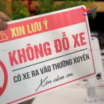 Biển báo Không đỗ xe – Có xe ra vào thường xuyên BAL12 - Ảnh 3