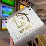 Mẫu bảng số nhà inox 304 trắng xước cao cấp hiện đại SNI03 - Ảnh 8